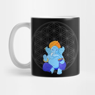 Ganesha sacred geometry flower of life Mug